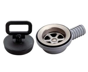 SYFON KĄTOWY SREBRNY