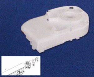 Zakończenie obudowy markizy FIAMMA F45 L białe lewe