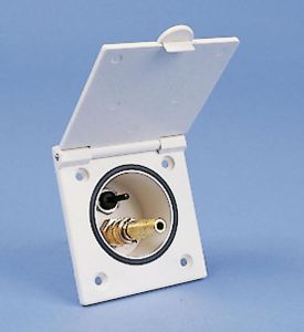 PRZYŁĄCZE GNIAZDO PRYSZNIC BIAŁE