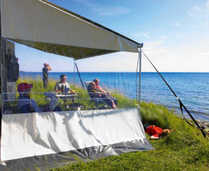 Osłona boczna z oknem THULE