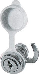 Cylinder zamka z haczykiem i osłonką  