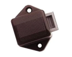 ZAMEK MEBLOWY PUSH LOCK MINI BRĄZOWY