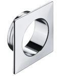ROSETTA PUSH LOCK KWADRAT CHROM POŁYSK