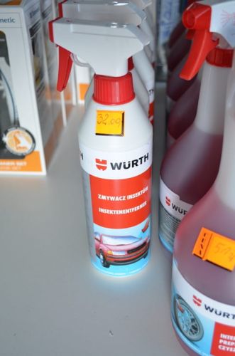 Zmywacz do owadów insektów WURTH 