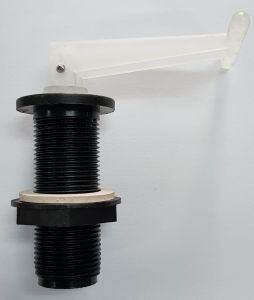 ZAWÓR SPUSTOWY WODY ZE ZBIORNIKA