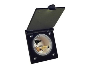 PRZYŁĄCZE GNIAZDO PRYSZNIC CZARNE