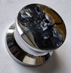 PRZYCISK ZAMKA PUSH LOCK CHROM DUŻY 22MM FENDT