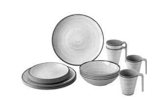 ZESTAW NACZYŃ TIVOLI BRUNNER 16 ELEMENTÓW 4 OSOBY