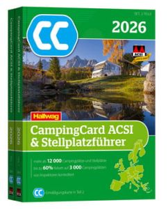 KATALOG KARTA PRZEWODNIK POLA KEMPINGOWE 2026 ACSI CAMPING  + KAMPER