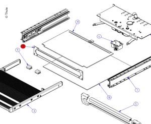 OSŁONA THULE SLIDE-OUT V18 400MM