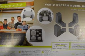 Vario system zabezpieczający talerze podczas jazdy