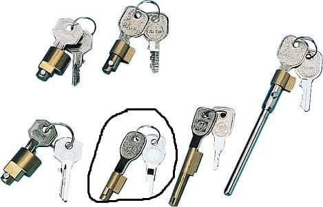 Cylinder zamka z kluczykiem do zaczepu SSK 2