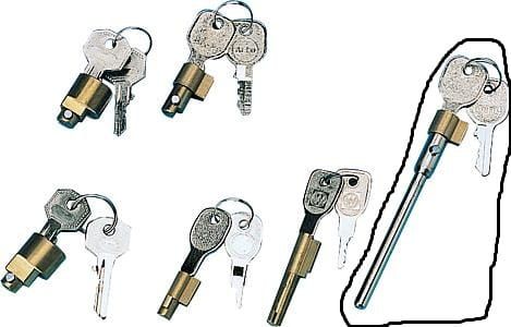 Cylinder zamka z kluczykiem do zaczepu AKS 1300