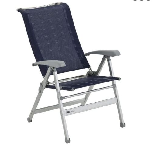 Krzesło składane DUKDALF CHA CHA Niebieskie