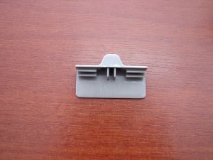 Zamknięcie suwak lodówki szare