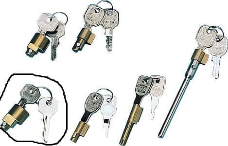 Cylinder zamka z kluczykiem do zaczepu WW 2  