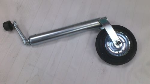 Koło podporowe gumowe pełne 200x50mm z rurą