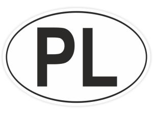 NAKLEJKA PL STANDARD EU